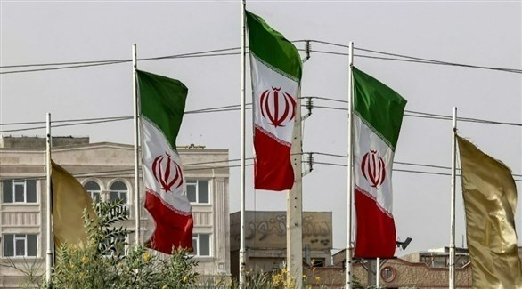 أعلام إيرانية في طهران.(أرشيف)