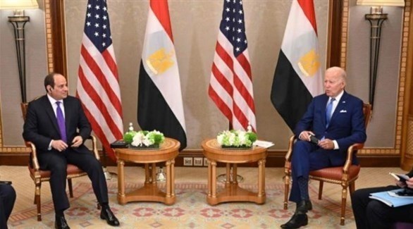 الرئيس الأمريكي ونظيره المصري (أرشيف)