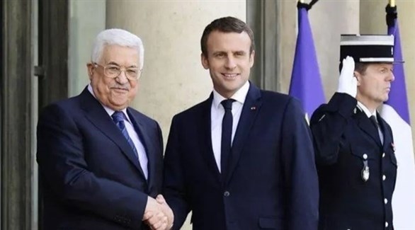 الرئيس الفرنسي ونظيره الفلسطيني (أرشيف)