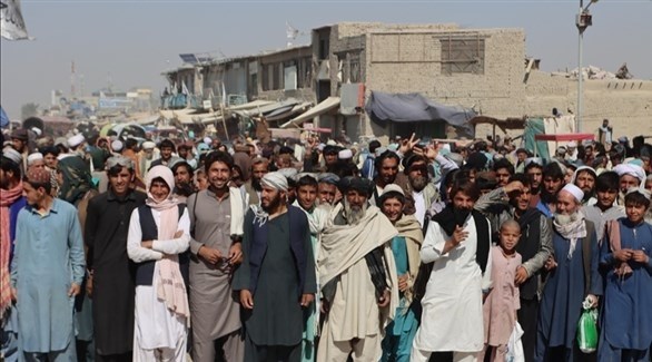 تجمع شعبي لمناصري حركة طالبان الأفغانية (أرشيف)