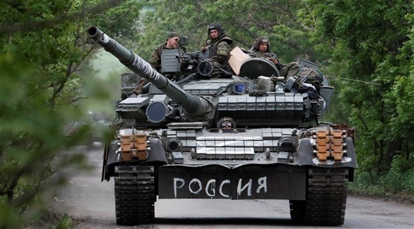 آلية عسكرية في شرق أوكرانيا (أرشيف)