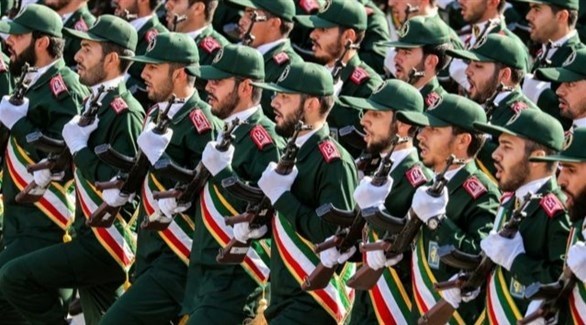 عناصر من الحرس الثوري الإيراني الإرهابي (أرشيف)
