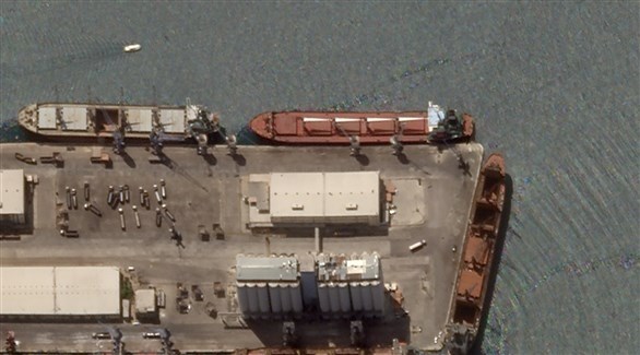 سفينة الحبوب الأوكرانية في ميناء طرطوس (planet)