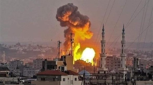 تصاعد النيران في غزة بعد هجوم إسرائيلي في التصعيد الأخير (أرشيف)