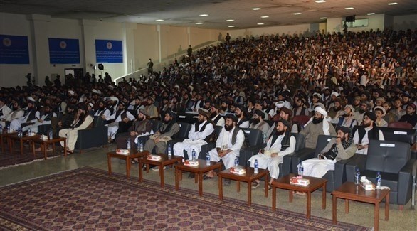 جانب من لقاء نظمته حركة طالبان في كابول أمس الخميس (تويتر)