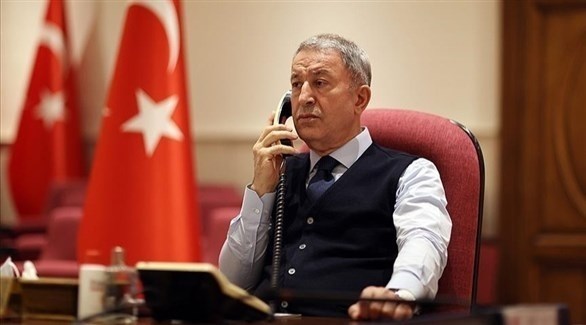 وزير الدفاع التركي خلوصي أكار (أرشيف)