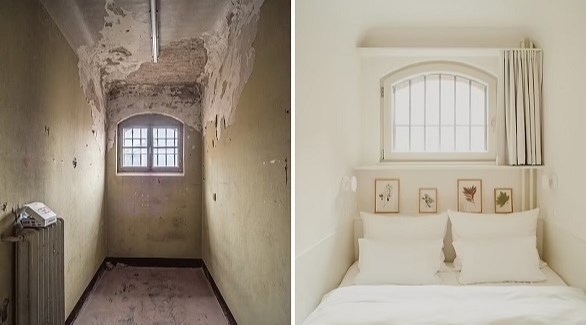 زنزانة تتحول لغرفة في فندق ويملينا ببرلين (ديلي ميل)
