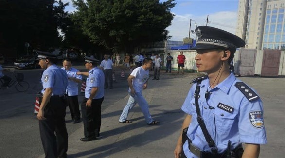 أفراد من الشرطة الصينية (أرشيف)