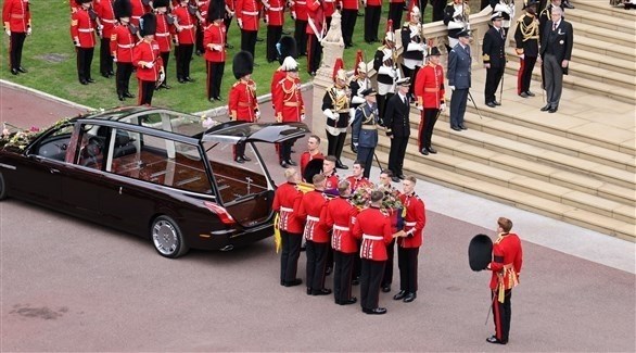 بداية مراسم جنازة الملكة إليزابيث الثانية في قلعة وندسور