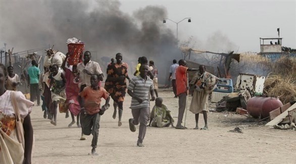 مدنيون يفرون من مواجهات قبلية في السودان (أرشيف)