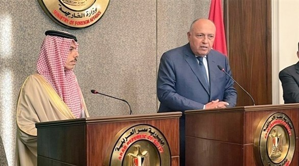 وزير الخارجية المصري ونظيره السعودي (أرشيف)