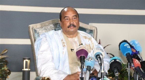 الرئيس الموريتاني السابق محمد ولد عبدالعزيز (أرشيف)