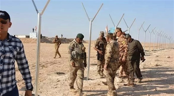 عناصر من الجيش العراقي على الحدود مع إيران (أرشيف)