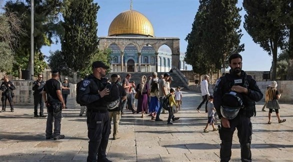 مستوطنون بحماية الشرطة يقتحمون المسجد الأقصى (أرشيف)