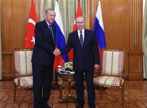 أردوغان يتفق مع بوتين على شراء الغاز الروسي بالروبل