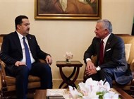 العاهل الأردني ورئيس الوزراء العراقي يبحثان القضايا الإقليمية والدولية