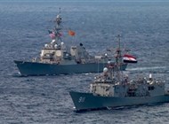قوات مصرية وأمريكية تنفذان تدريباً في البحر الأحمر