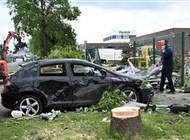 قتيل و60 جريحاً بعد عاصفة عنيفة في ألمانيا