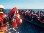 ليبيا: إنقاذ مهاجرين غير قانونيين غرب طرابلس