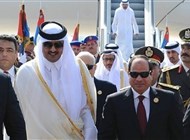 أمير قطر: بحثت في القاهرة تفعيل العمل العربي المشترك