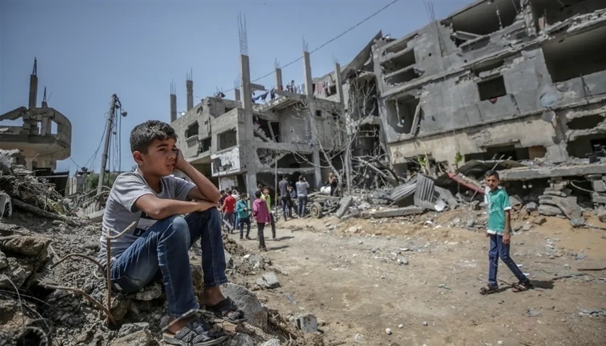 دمار في مباني قصفها الجيش الإسرائيلي في قطاع غزة (أ.ف.ب)