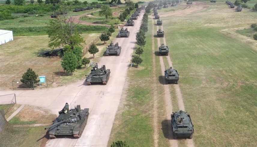 قوات صربية على الحدود مع كوسوفو (إكس)