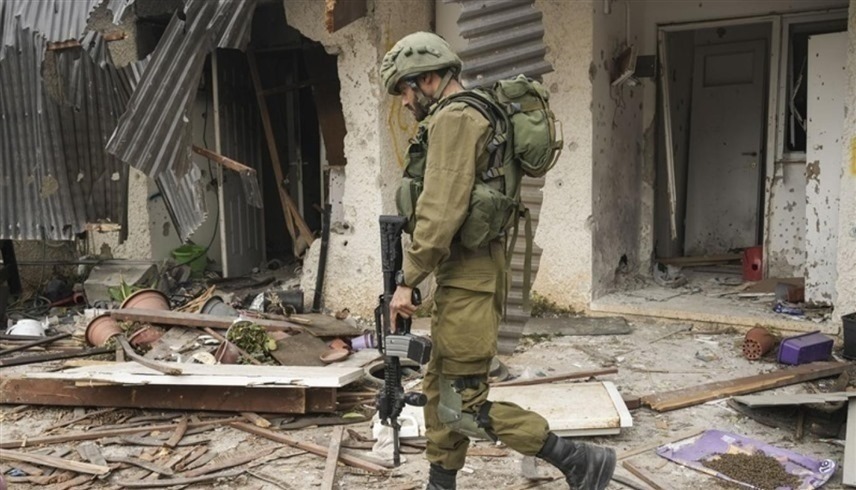 جندي إسرائيلي في قطاع غزة. (الجيش الإسرائيلي)
