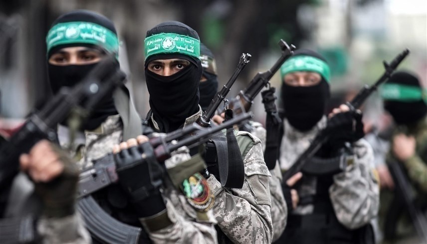 عناصر حركة "حماس" في غزة. (رويترز)