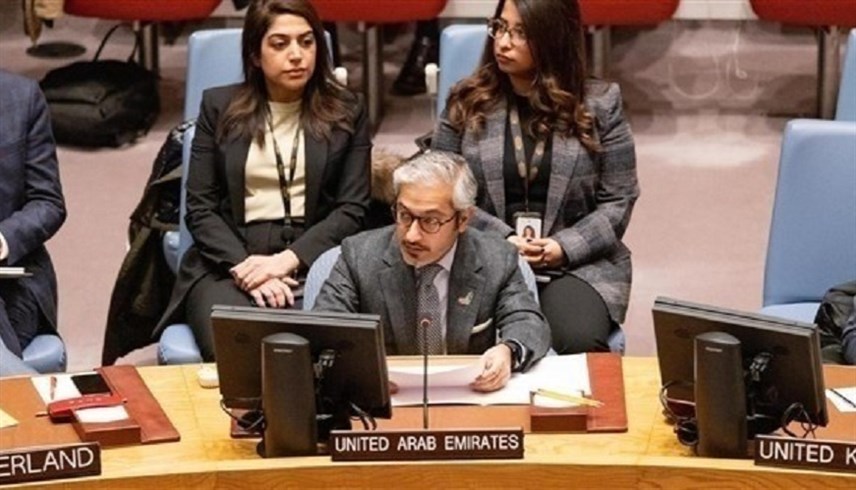 نائب المندوبة الدائمة لدولة الإمارات لدى الأمم المتحدة محمد أبوشهاب (أرشيف)