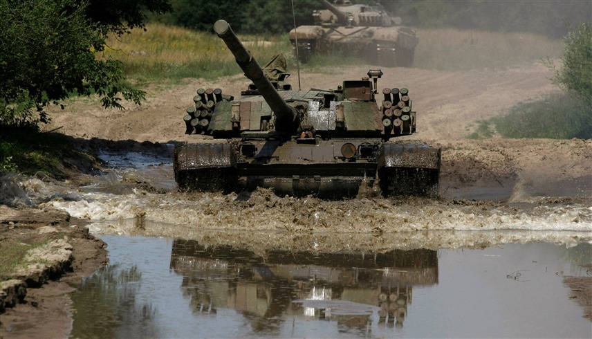 أوكرانيا تنتظر دبابات الغرب (رويترز)
