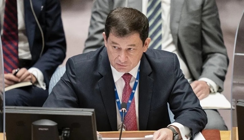 نائب سفير روسيا لدى الأمم المتحدة دميتري بوليانسكي (أرشيف)