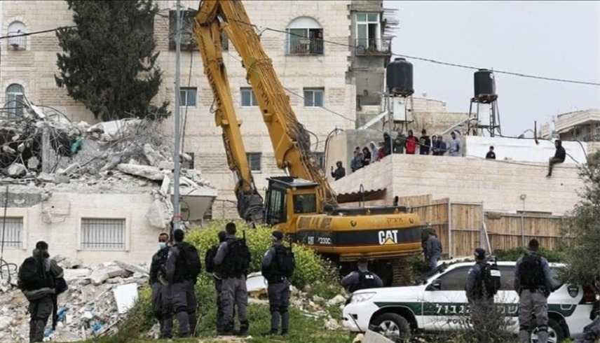 الجيش الإسرائيلي يهدم منزلاً فلسطينياً في القدس الشرقية (أرشيف)
