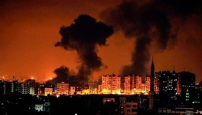 قصف على غزة. (أرشيف)