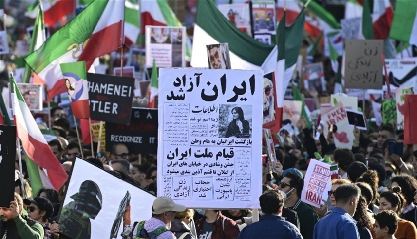 مظاهرات في إيران بعد وفاة مهسا أميني (أرشيف)