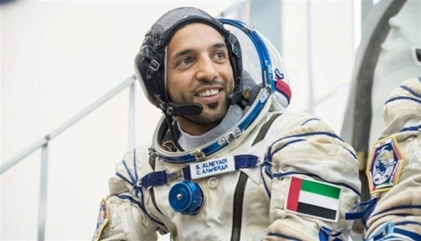  رائد الفضاء الإماراتي سلطان النيادي.