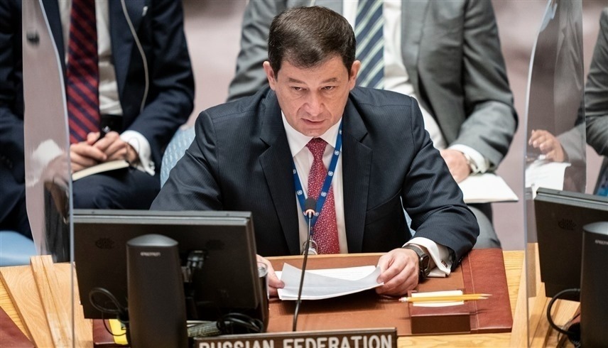 نائب مندوب روسيا لدى الأمم المتحدة دميتري بوليانسكي (أرشيف)