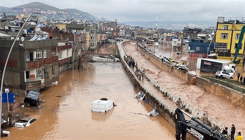 فيضانات في تركيا (أ ف ب)