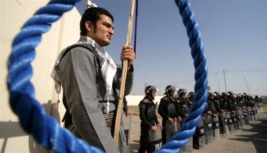 موقع لتنفيذ حكم الإعدام في إيران (أرشيف)
