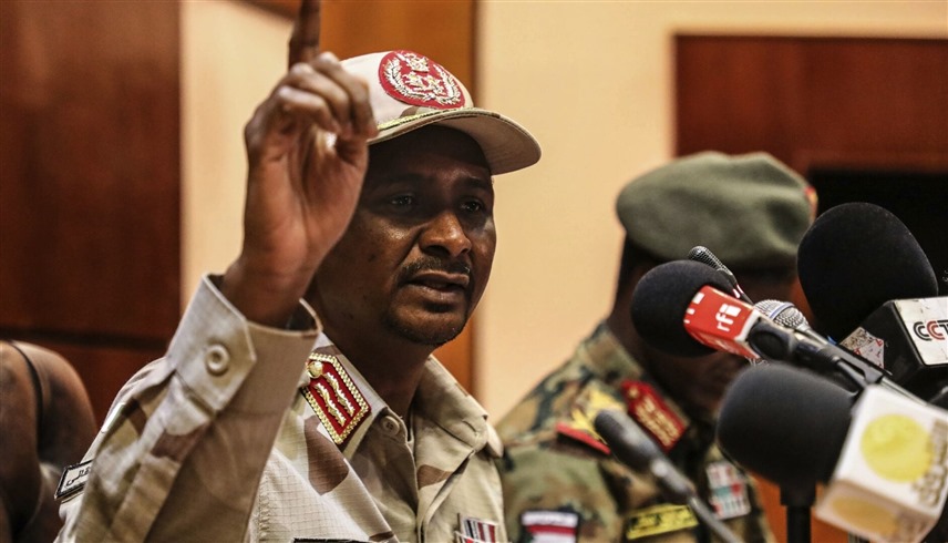 زعيم قوات الدعم السريع في السودان حميدتي (أرشيف)