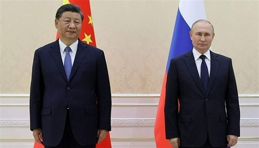 الرئيسان الروسي فلاديمير بوتين والصيني شي جين بينغ.(أرشيف)