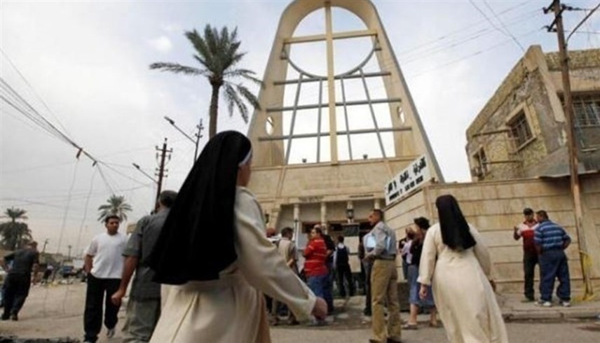 عيراقيون مسيحيون في بغداد.(أ{شيف)