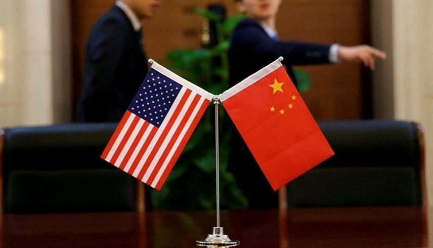 علم الصين وأمريكا (أرشيف)