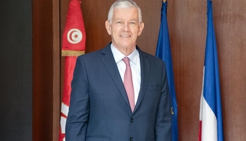 السفير الفرنسي في تونس أندريه باران (أرشيف)
