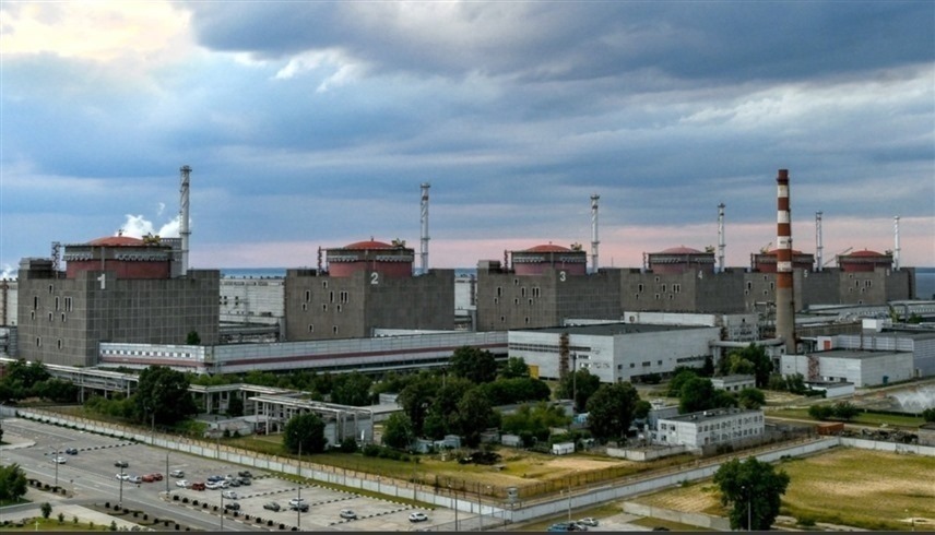 محطة زابوريجيا للطاقة النووية في أوكرانيا (أرشيف)