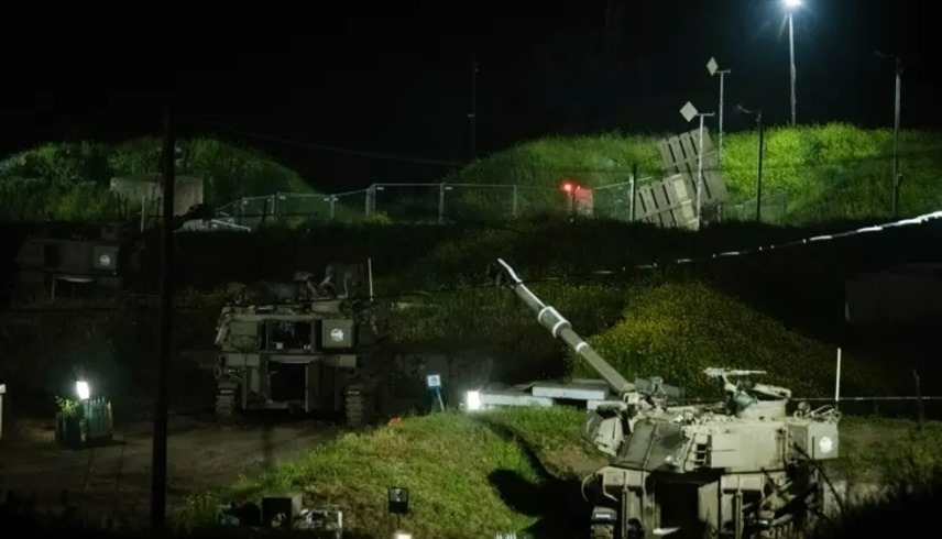 آليات إسرائيلية بالقرب من الحدود اللبنانية (جيروزاليم بوست)