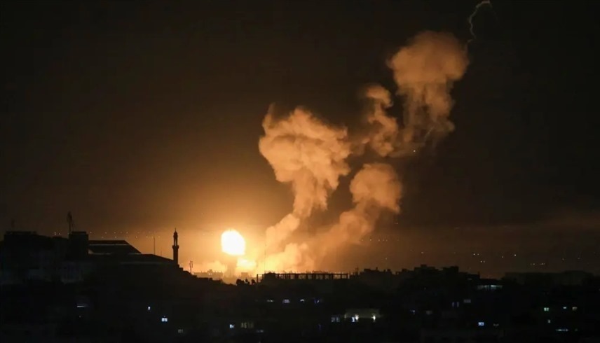 هجوم إسرائيلي على غزة. (رويترز)