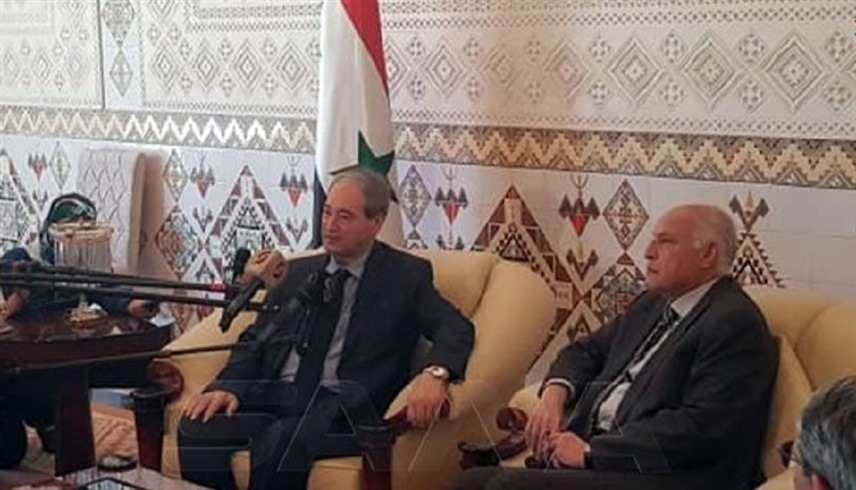 وزير الخارجية السوري في الجزائر (ارشيف)