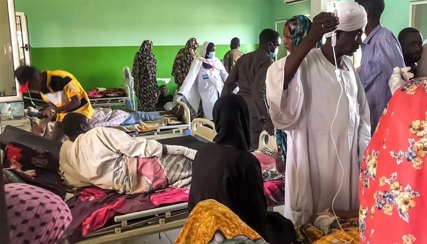سودانيون في مستشفى بالخرطوم (أرشيف)