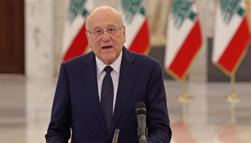 رئيس حكومة تصريف الأعمال اللبنانية نجيب ميقاتي (أرشيف)