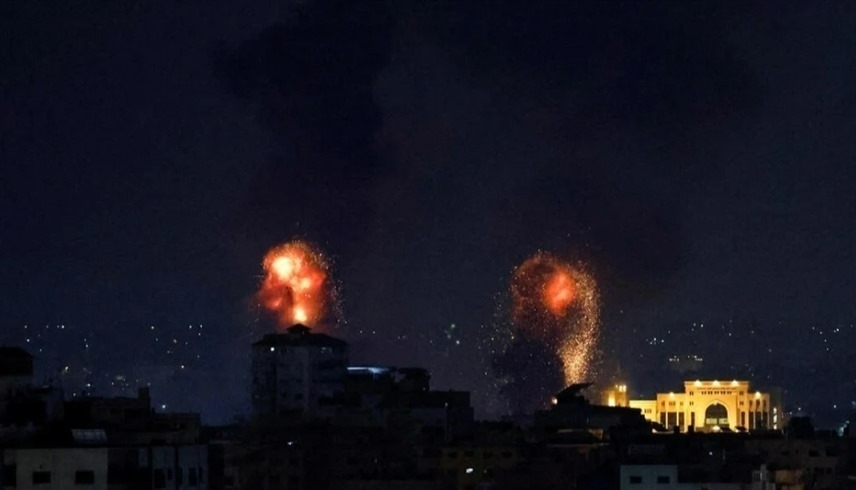 تصاعد النار في غزة بعد هجوم إسرائيلي (رويترز)